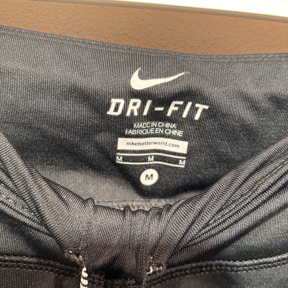 Nike Running Dri-Fit Black Running Pants Women’s Size Medium - Picture 3 of 6